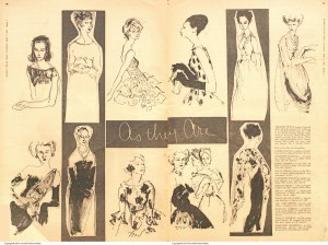 "As They Are" published in WWD on May 1, 1962.
