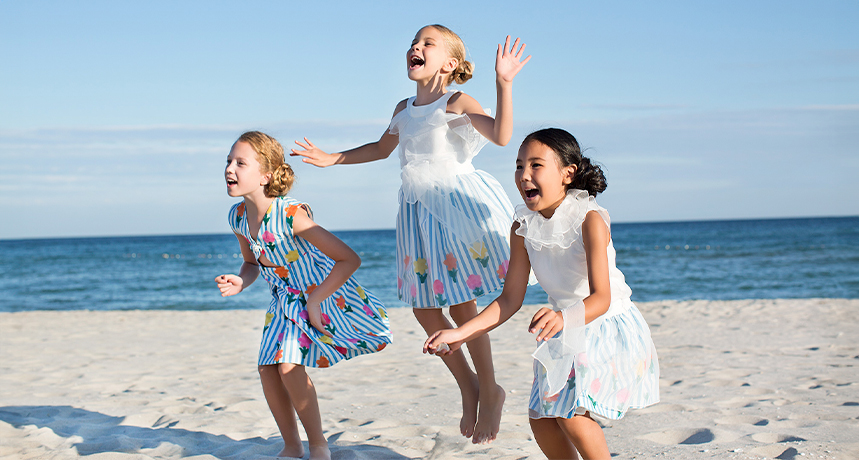 Explore summer favorites of Mama Luma’s Azure Garden Collection.